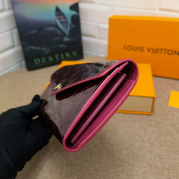 LVコピーウォレット素材ディテール